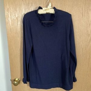 Ann Taylor ruffled sweater